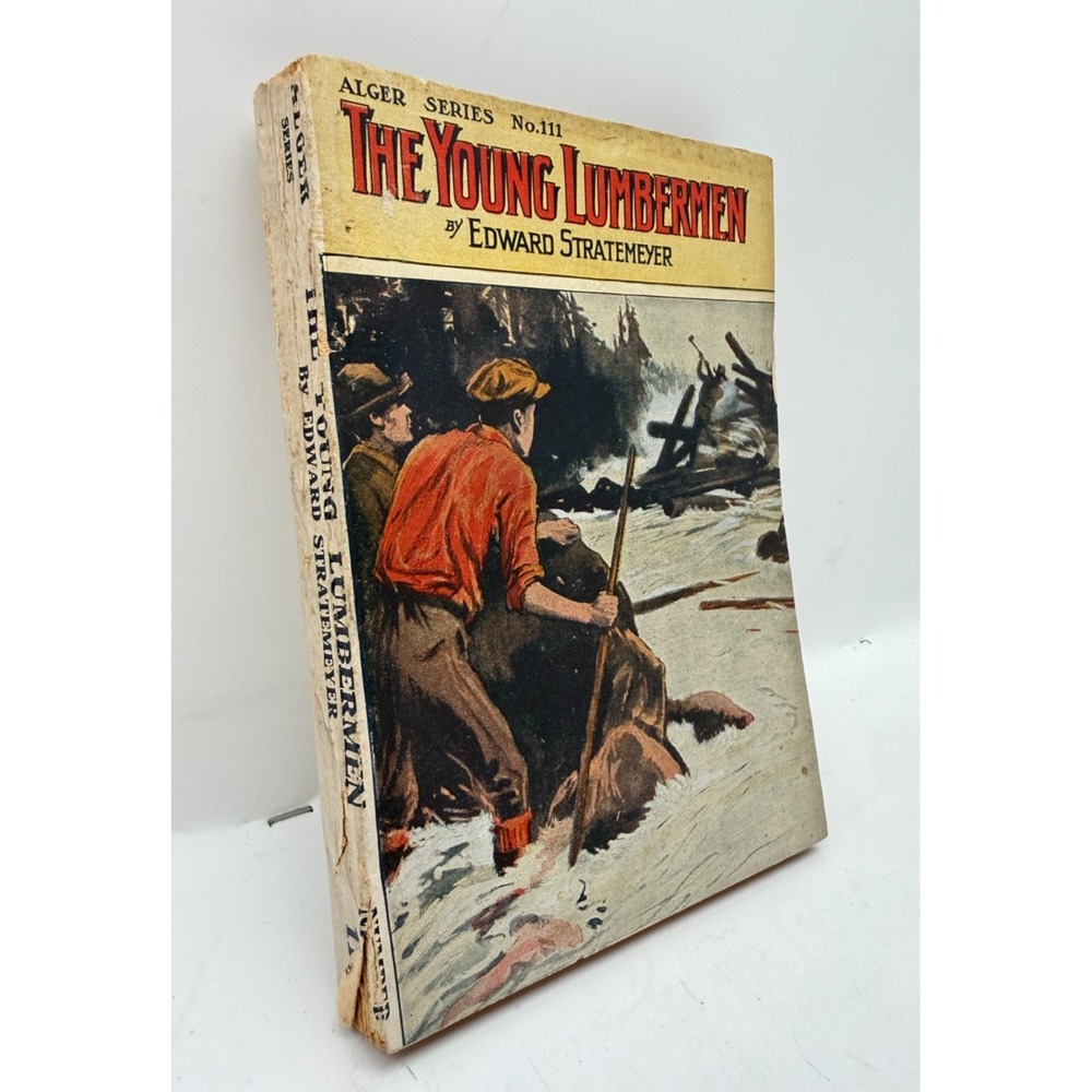 Vintage The Young Lumbermen Edward Stratemeyer Alger Series 111 Paperback Book